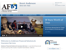 Tablet Screenshot of andersonfs.com